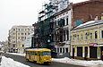 Tatra-T3SU #3015 6-го маршрута на улице Полтавский шлях в районе улицы Дмитриевской