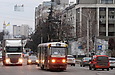 T3-ВПСт #3015 6-го маршрута на Московском проспекте возле перекрестка с улицей Спартака