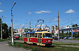 Tatra-T3SU #3016 20-го маршрута на улице Клочковской возле улицы Ивановской