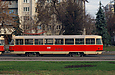 Tatra-T3SU #3017-3018 6-го маршрута на улице Плехановской