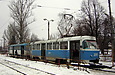 Tatra-T3SU #3019-3020 27-го маршрута на к/ст "Льва Толстого"