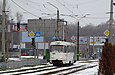 Tatra-T3SU #3019 20-го маршрута на улице Клочковской возле перекрестка с улицей Самарской