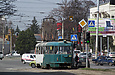 Tatra-T3SU #3019 7-го маршрута на улице Большой Панасовской возле перекрестка с улицей 8-го Марта