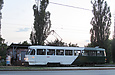 Tatra-T3SU #3019 20-го маршрута на улице Клочковской между перекрестками с улицами Тобольской и Отакара Яроша
