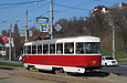 Tatra-T3SUCS #3019 20-го маршрута на улице Клочковской возле перекрестка с одноименным спуском