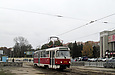 Tatra-T3SUCS #3019 27-го маршрута на Московском проспекте в районе универмага "Харьков"