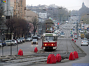 Tatra-T3SUCS #3019 6-го маршрута на улице Полтавский шлях в районе улицы Конева