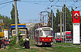 Tatra-T3SUCS #3019 20-го маршрута на улице Клочковской на перекрестке с улицей Тобольской