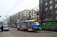 Tatra-T3SUCS #3019 20-го маршрута на улице Евгения Котляра возле Привокзальной площади