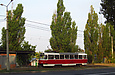 Tatra-T3SUCS #3019 20-го маршрута на улице Клочковской на остановке "Улица Тобольская"