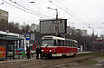 Tatra-T3SUCS #3019 20-го маршрута на улице Клочковской возле перекрестка с улицей Новгородской