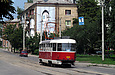 Tatra-T3SUCS #3020 20-го маршрута на улице Большой Панасовской в районе Лосевского переулка