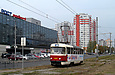 Tatra-T3SUCS #3020 20-го маршрута на проспекте Победы в районе проспекта Людвига Свободы