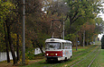 Tatra-T3SUCS #3020 12-го маршрута на Белгородском шоссе в районе улицы Макаренко