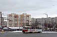 Tatra-T3SUCS #3020 20-го маршрута на проспекте Победы на перекрестке с проспектом Людвига Свободы