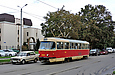 Tatra-T3SU #3021 8-го маршрута на улице Молочной