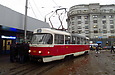 Tatra-T3SUCS #3021 7-го маршрута на РК "Южный вокзал"
