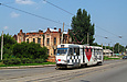 Tatra-T3SU #3022 27-го маршрута в начале улицы Академика Павлова