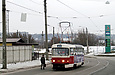 Tatra-T3SUCS #3022 27-го маршрута на улице Веринской возле улицы Пестеля