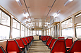 Пассажирский салон вагона Tatra-T3SU #3023