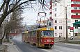 Tatra-T3SU #3023-3024 в начале улицы 1-й Конной Армии