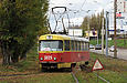 Tatra-T3SU #3025 20-го маршрута на улице Клочковской возле конечной станции "Улица Новгородская"