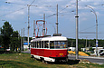 Tatra-T3SU #3033 20-го маршрута на проспекте Победы возле одноименной конечной станции