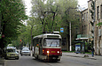 Tatra-T3SUCS #3033 20-го маршрута на улице Тринклера в районе проспекта Независимости