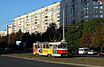 Tatra-T3SUCS #3033 20-го маршрута на проспекте Победы в районе проспекта Людвига Свободы