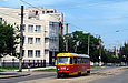 Tatra-T3SU #3036 7-го маршрута во въезде Чапаева в районе улицы Примакова