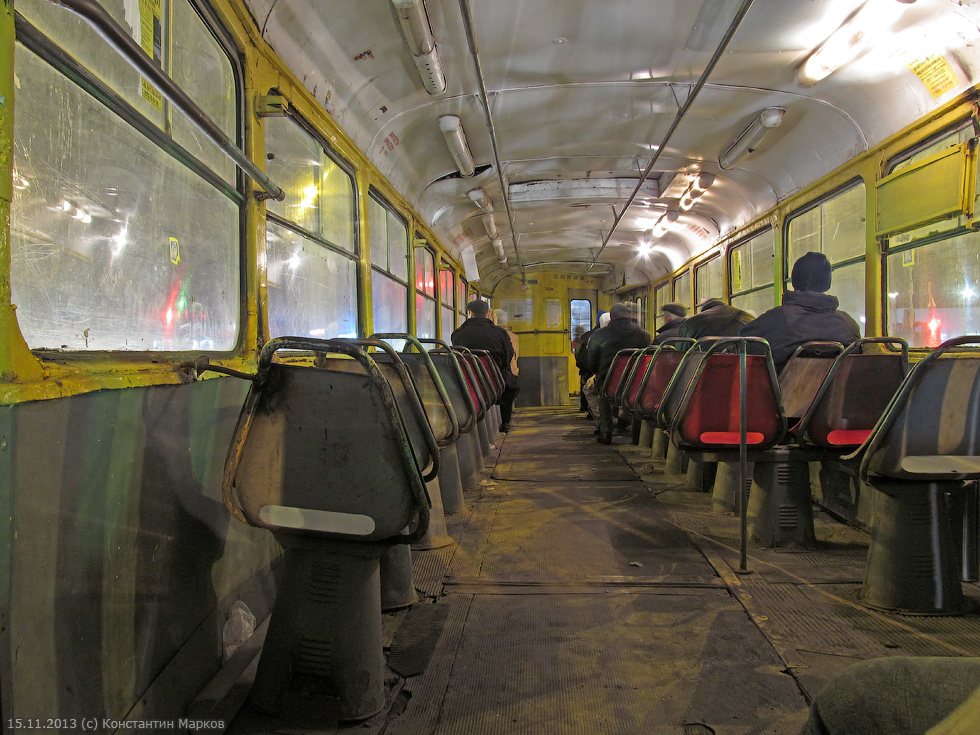 Салон вагона Tatra-T3SU #3036