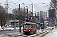 Tatra-T3SU #3036 20-го маршрута на улице Клочковской возле конечной станции "Улица Новгородская"