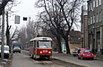 Tatra-T3SU #3036 7-го маршрута на улице 1-й Конной Армии возле улицы Киевской