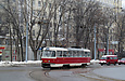 Tatra-T3A #3036 27-го маршрута на проспекте Московском на перекрестке с улицей Академика Павлова