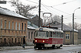 Tatra-T3A #3036 27-го маршрута на улице Гольдберговской в районе улицы Грековской