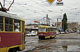 Tatra-T3SUCS #3037 7-го маршрута на Пискуновской улице на перекрестке с переулками Лосевским и Пискуновским