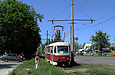 Tatra-T3SU #3037 20-го маршрута на улице Клочковской возле улицы Завода "Комсомолец"