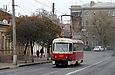 Tatra-T3SU #3037 20-го маршрута на улице Октябрьской Революции возле улицы Рыбасовской
