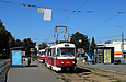 Tatra-T3SUCS #3037 6-го маршрута на Московском проспекте возле универмага "Харьков"