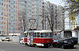Tatra-T3SUCS #3037 12-го маршрута в Лосевском переулке напротив Борзого переулка