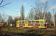 Tatra-T3SU #3038 маршрута 16-А на конечной станции "Льва Толстого"