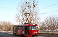 Tatra-T3SU #3039 9-го маршрута на улице Октябрьской революции