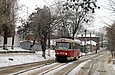 Tatra-T3SU #3039 7-го маршрута на улице Кривомазова в районе улицы Филипповской