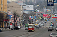 Tatra-T3SU #3039 7-го маршрута на улице Полтавский шлях в районе улицы Красноармейской