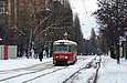Tatra-T3SU #3039 7-го маршрута на улице Кривомазова возле улицы Жутовской