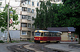 Tatra-T3SU #3039 7-го маршрута на улице Большой Панасовской возле Резниковского переулка