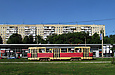 Tatra-T3SU #3039 7-го маршрута на улице Клочковской возле Сосновой Горки