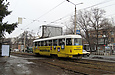 Tatra-T3SU #3039 7-го маршрута на улице Клочковской на перекрестке с улицей 23-го Августа