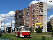 Т3-ВПСт #3039 20-го маршрута на улице Клочковской в районе улицы Буковой