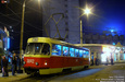 Tatra-T3SU #3042 20-го маршрута на конечной станции "Южный вокзал"